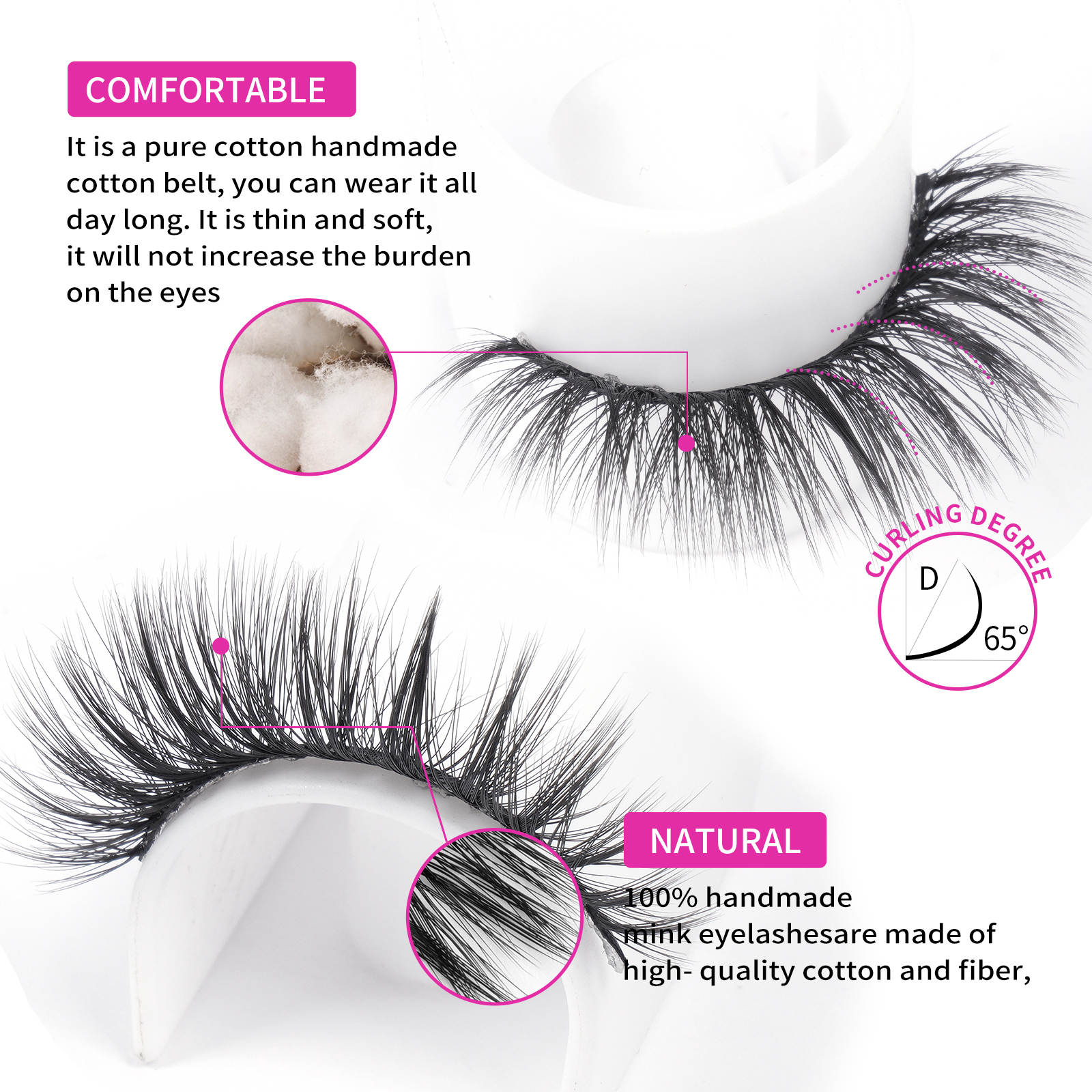 M&A Beauty Luxe Lash Variety Pack – 5D & 3D Styles (10 Pairs)