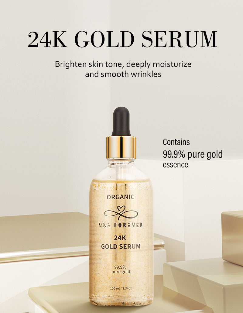Organic 24K gold serum