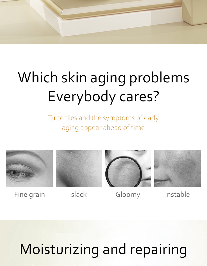 Organic 24K gold serum