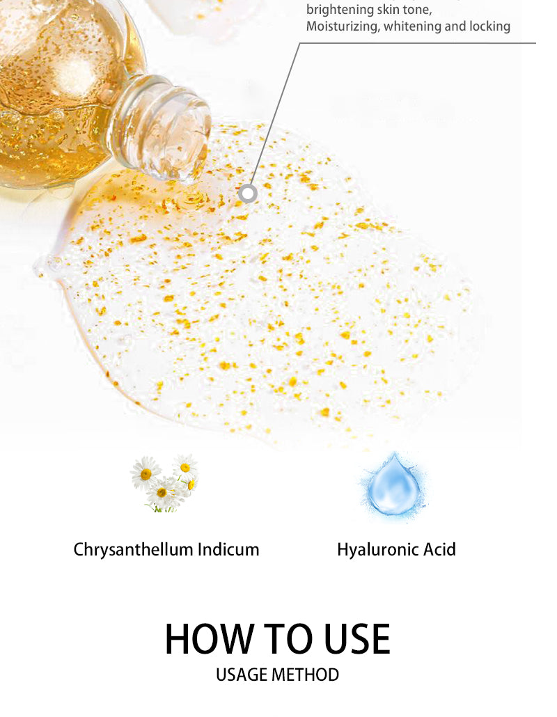 Organic 24K gold serum