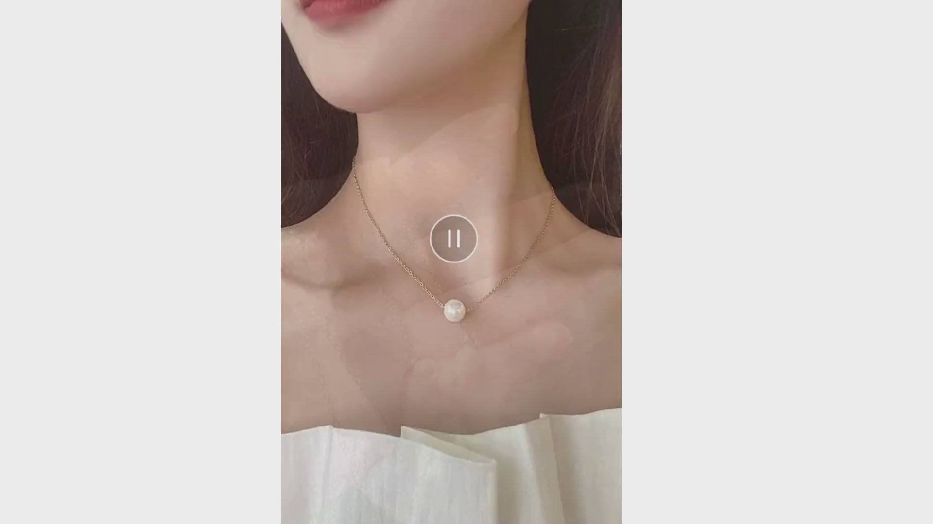 M&A Big Dream Catcher Pendant Necklace Gold Butterfly Pearl Necklace